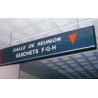 plaque signalétique suspendue # DP9301