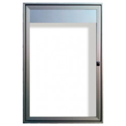 vitrine porte battante lumineuse #VT0071