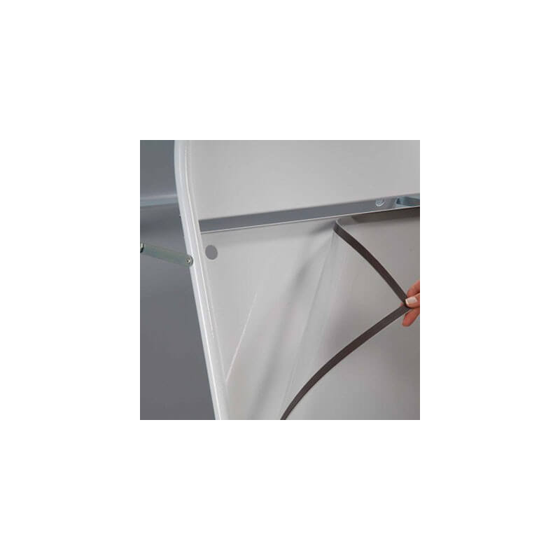 chevalet porte affiche avec protection  # MU0142