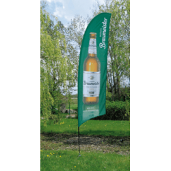 Drapeau publicitaire extérieur - Beach flag