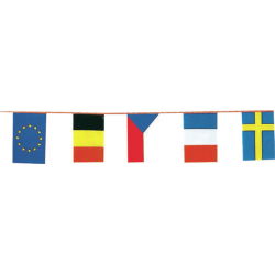 Guirlande fanions - drapeau de table