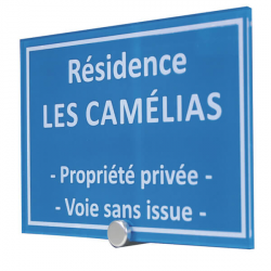 panneaux plaque en plexi imprimé ou gravé