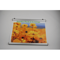 rails et profiles porte affiche et plv