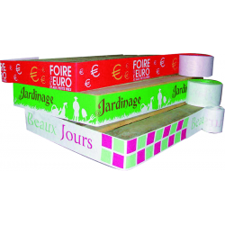 cache palettes ,cache podiums en rouleaux pour l'habillage de vos palettes