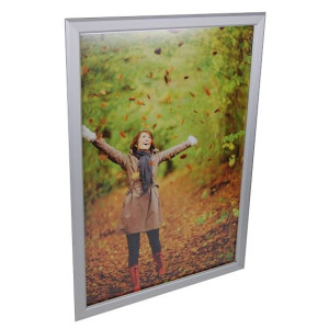 Porte-Affiches Muraux Eclairage LED - A4, A3 ou A2 en plexiglass