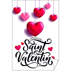 PLV Magasin St Valentin