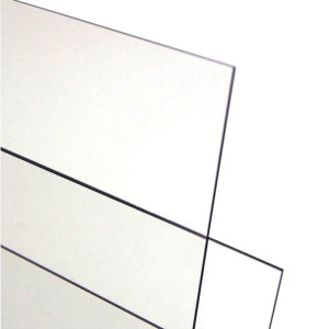 Plaque Lisse cristal en PVC 2 mm 1 x 2 m