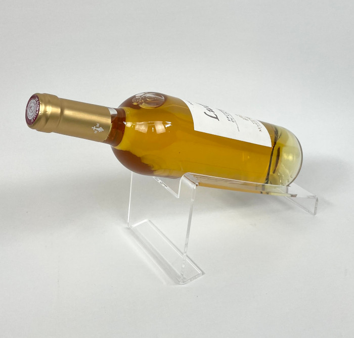 exemple de présentoir incliné pour bouteille