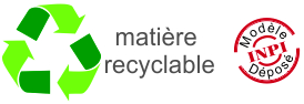 recyclable + modele depose